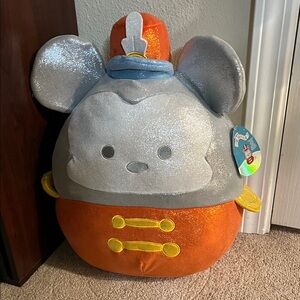 Disney Squishmallows Mouse with Silver and Gold Outfit